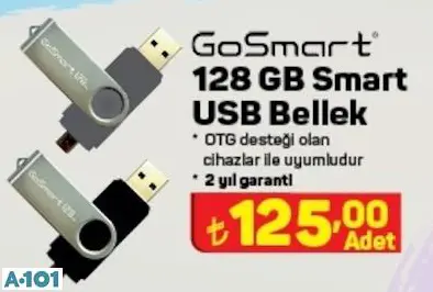 GOSMART 128 GB SMART USB BELLEK GOSMART 128 GB SMART USB BELLEK
